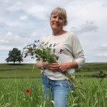 Jutta Bernau am Chiemsee